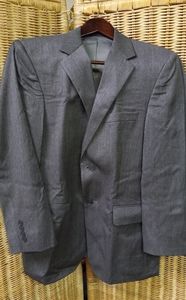 ANDREW Fezza Wool Blazer Jacket Gray Size 38S